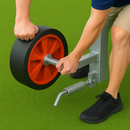 Heavy-Duty Replacement Wheel for Mobile Cricket Cages