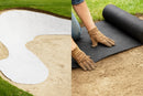 Enhances Drainage & Prevents Weeds Golf Course Bunker Membrane