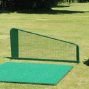 Golf Courses Durable Green Galvanised Steel Bay Divider
