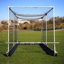 Mobile Cricket Cage 3m Premium – 6 Wheels Sturdy Steel Construction