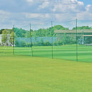 Customisable Net Cricket Ball Stop with Posts & Portable - 1.2m x 25m