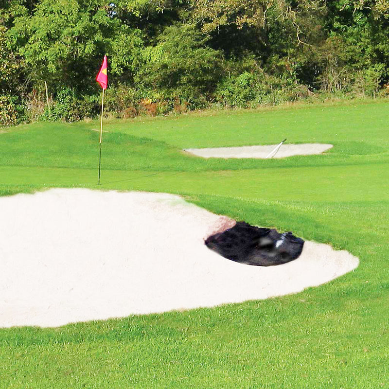 Enhances Drainage & Prevents Weeds Golf Course Bunker Membrane